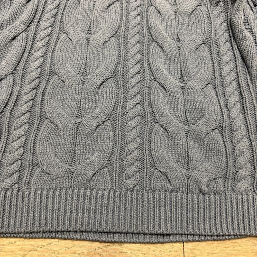 Haven Well Within Side Zip Cowl Neck Cable Knit Sweater Size Medium NWT - Picture 6 of 11